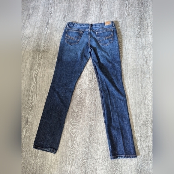 Woman's Aeropostale Bayla Skinny Fit Dark Wash Denim Jeans- Size 13/14 Long - Picture 7 of 7